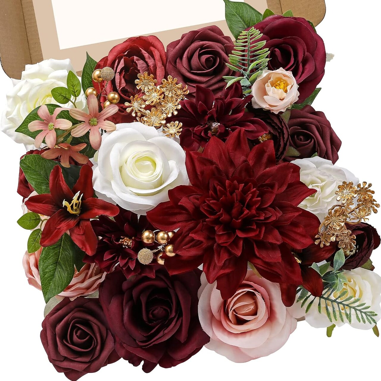 Crafting Eternal Beauty: Artificial Flower Collection for DIY Wedding Bouquets, Bridal Shower Centerpieces, and Party Decor